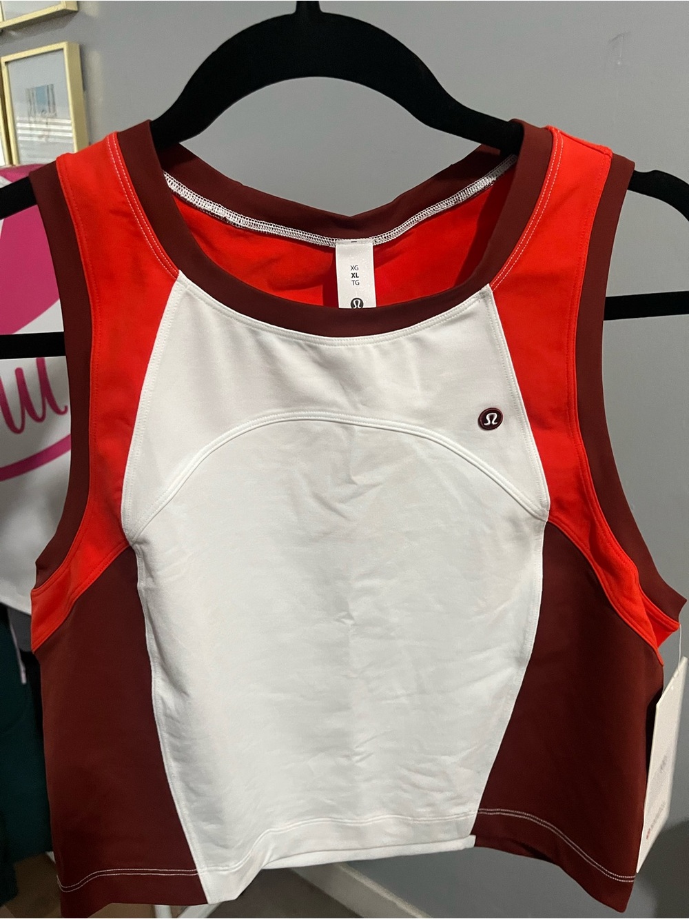 Lululemon court champ high beach tennis tank